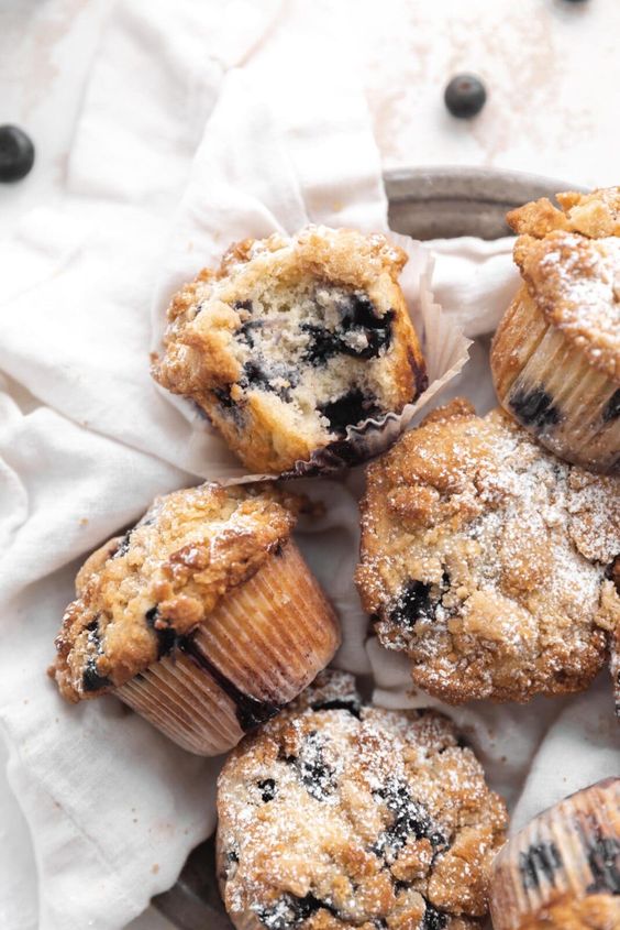 Blueberry muffins